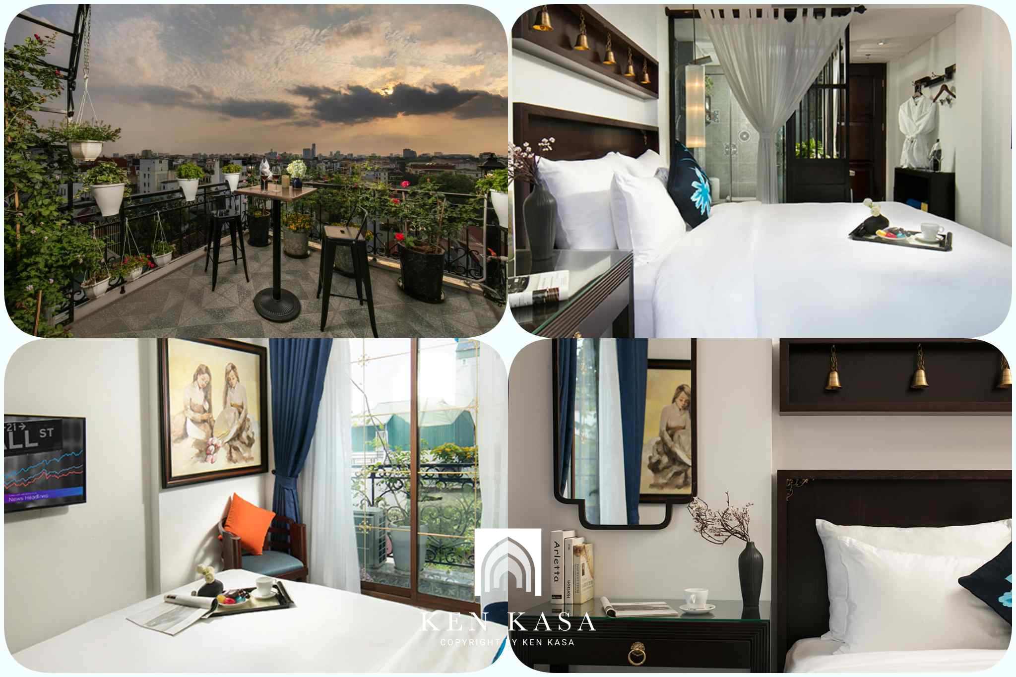 Phòng deluxe có ban công tại khách sạn